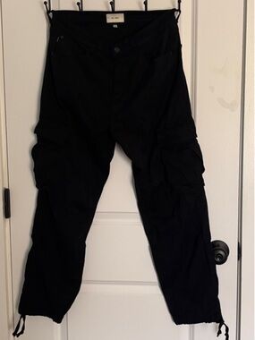 Women’s DL1961 Black, Cargo Joggers